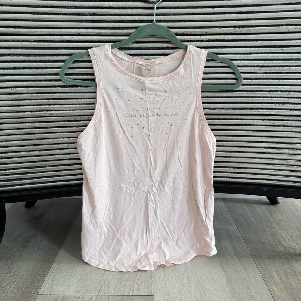 CALIA by Carrie Underwood Light Pink Workout Tank